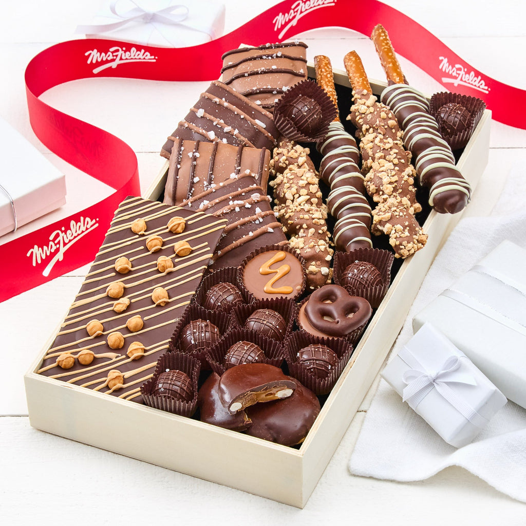 Belgian Chocolate Caramel Combo Tray