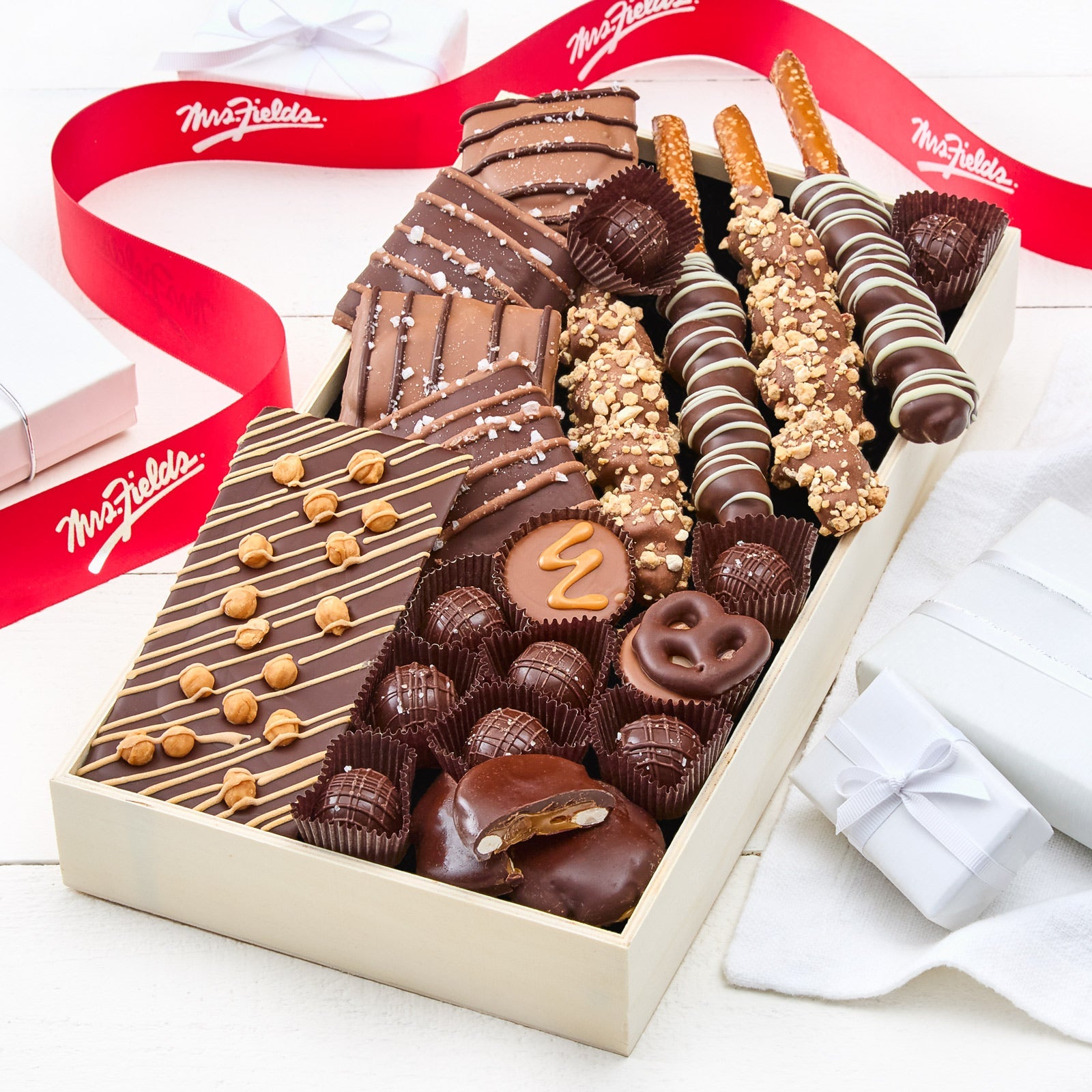 Belgian Chocolate Caramel Combo Tray