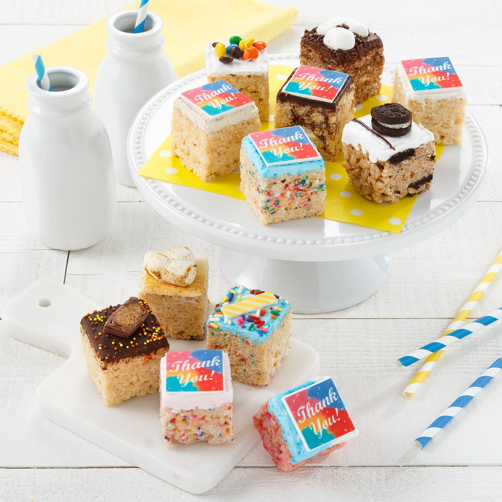 Thank You Rice Krispie Mini Gift Box