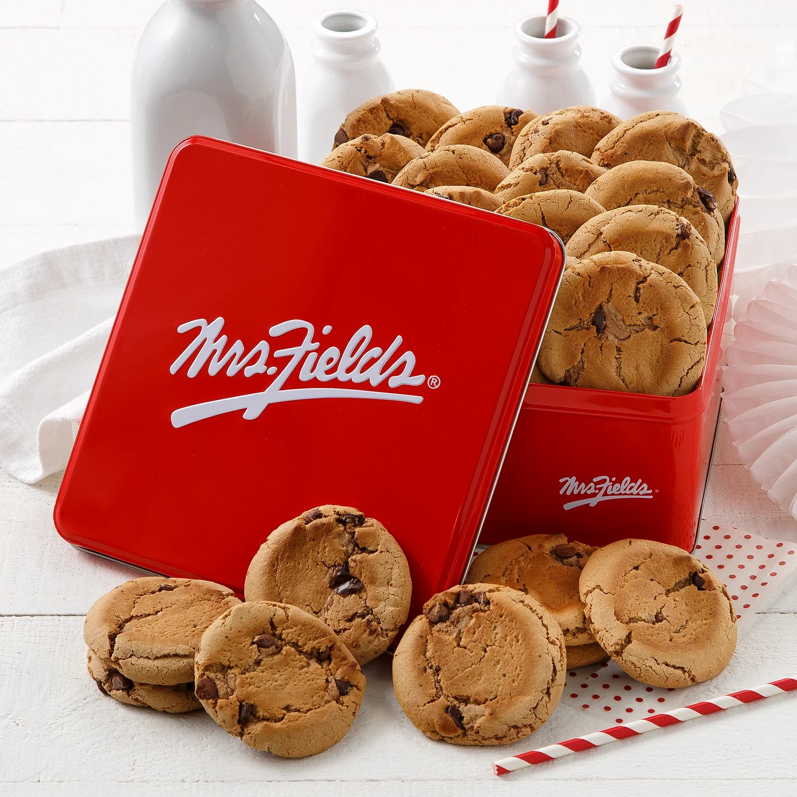 Two Dozen Semi-Sweet Chocolate Chip Original Cookie Signature Tin