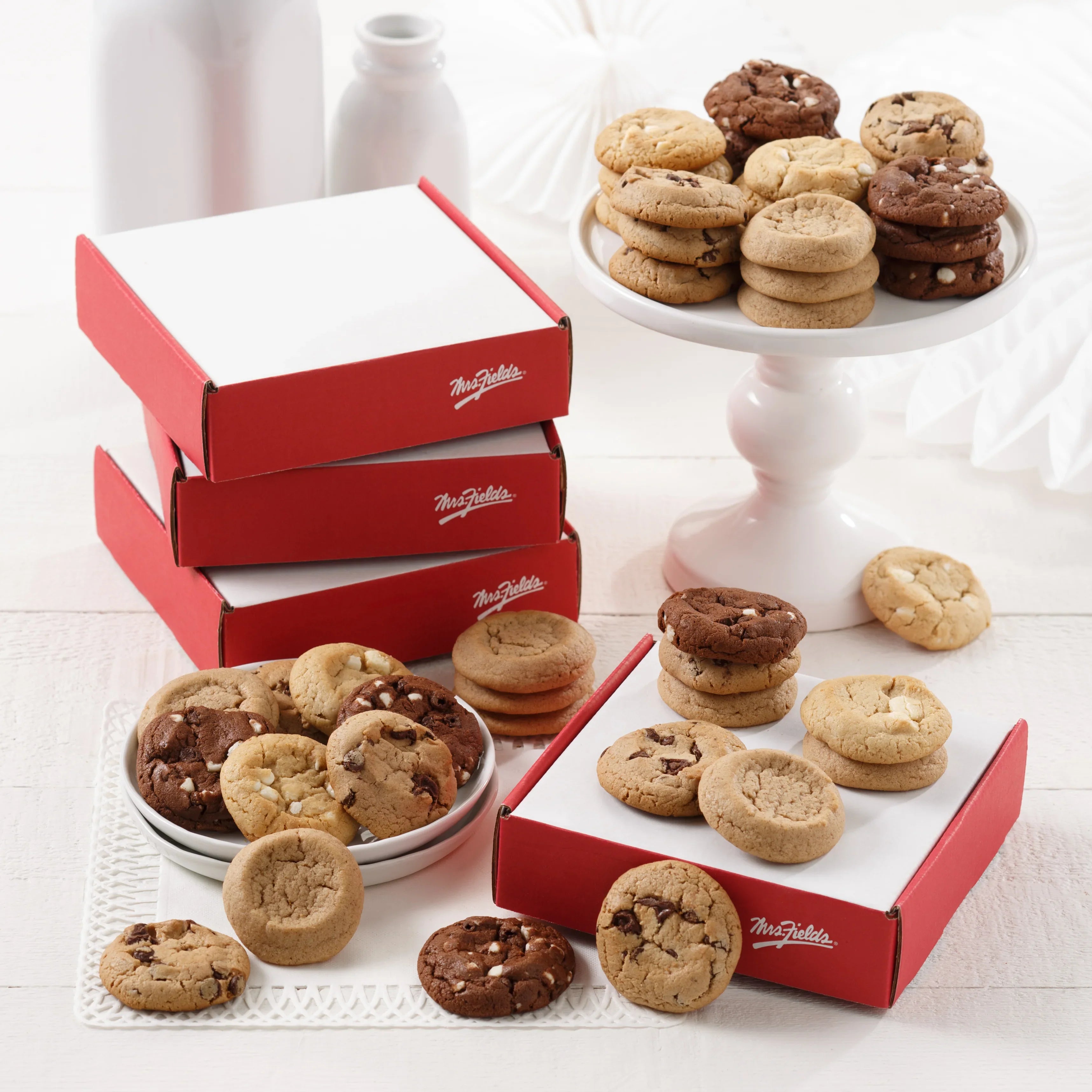 12 Nibblers® Bite-Sized Cookies Sampler Box - Case of 12