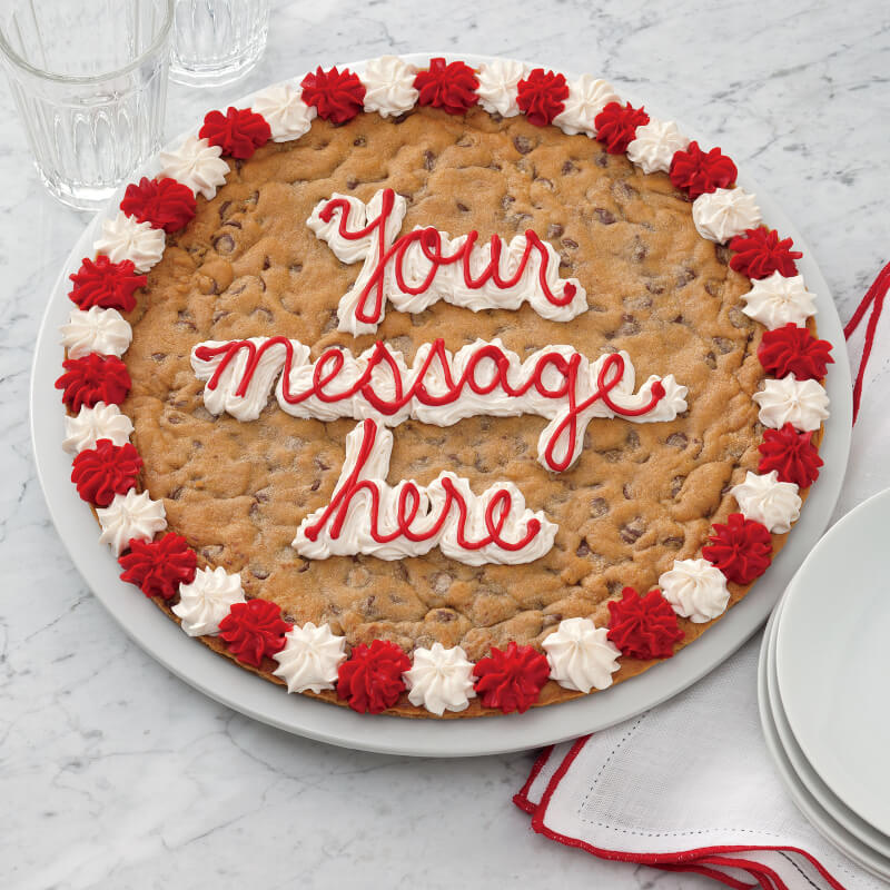 Custom Cookie Cake